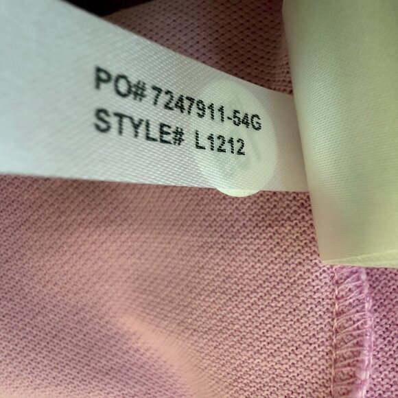 Lacoste Short Sleeve Polo Shirt Men's 7 XXL Pink Classic Fit Preppy Designer NWT - Picture 12 of 12